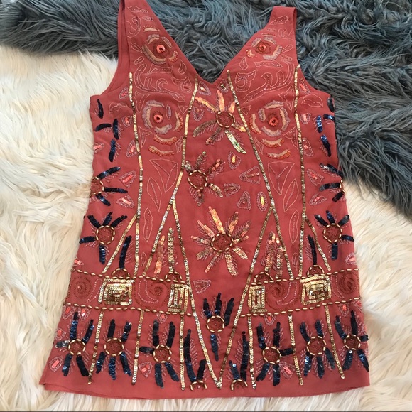 Free People Dresses & Skirts - Free People beaded shift dress